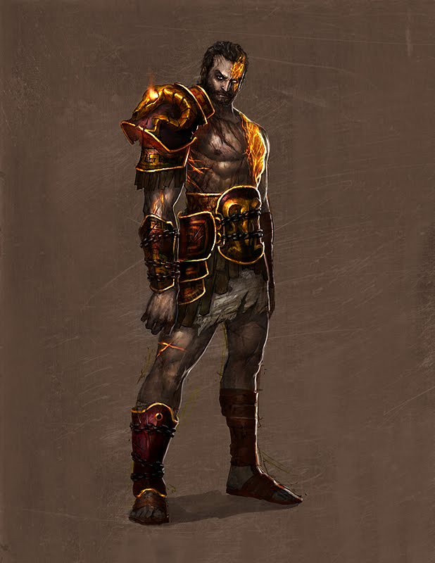 Tobias Kwan - God of War: Ghost of Sparta · Concept Art